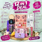 12-in-1 Makeup Deal – Comprehensive All-in-One Professional & Everyday Cosmetic Kit