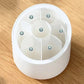 360° Rotating Makeup Brush Storage Box | Desktop Cosmetic Organizer for Brushes, Lipsticks, Eyebrow Pencils & Beauty Tools