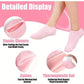 MOISTURIZING SPA GEL SOCKS – Infused Foot Treatment & Heel Repair Booties