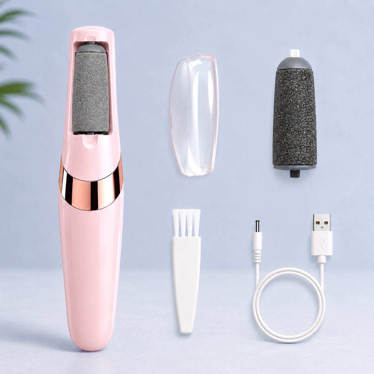 Rechargeable Electric Foot File Callus Remover for Wet & Dry Pedicure
