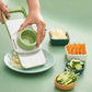 5-in-1 Vegetable Cutter – Multifunctional Grater & Slicer