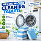 12 Pcs Washing Machine Cleaner Tablets – Washing Machine Cleaning Cube Deep Cleaning Tablets | Washer Drum Cleaner Removes Dirt|
